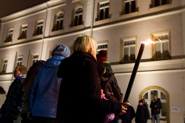 Nazi-Demo in Schneeberg