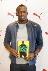 Usain Bolt Autogrammstunde, Santa Monica