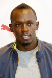 Usain Bolt Autogrammstunde, Santa Monica