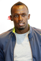 Usain Bolt Autogrammstunde, Santa Monica