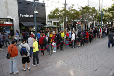 Usain Bolt Autogrammstunde, Santa Monica