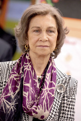 Königin Sophoia besucht die Middle School South Bronx, New York