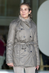 Die spanische Königsfamilie besucht König Juan Carlos im Krankenhaus, Pozuelo de Alarcon,