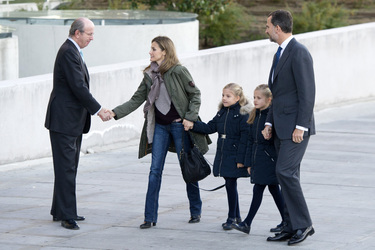 Rafael Spottorno, Letizia von Spanien, Sofia von Spanien, Leonor von Spanien, Felipe von Spanien