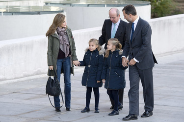 Letizia von Spanien, Sofia von Spanien, Rafael Spottorno, Leonor von Spanien, Felipe von Spanien