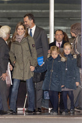 Letizia von Spanien,  Felipe von Spanien, Sofia von Spanien, Leonor von Spanien, Sophia von Spanien