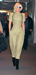Ankunft von Lady Gaga in Japan