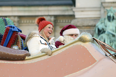 ZDF Dreharbeiten auf dem Weihnachtsmarkt, Hamburg