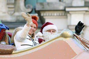 ZDF Dreharbeiten auf dem Weihnachtsmarkt, Hamburg