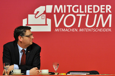 Regionalkonferenz der SPD zum Koalitionsvertrag, Hofheim