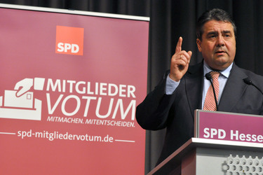 Regionalkonferenz der SPD zum Koalitionsvertrag, Hofheim