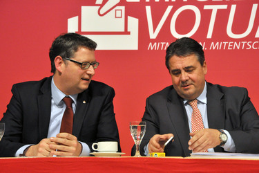 Regionalkonferenz der SPD zum Koalitionsvertrag, Hofheim