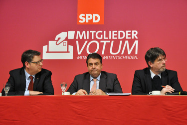 Regionalkonferenz der SPD zum Koalitionsvertrag, Hofheim
