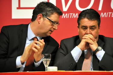 Regionalkonferenz der SPD zum Koalitionsvertrag, Hofheim