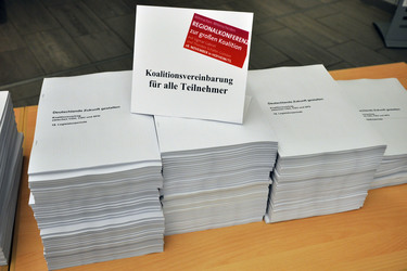 Regionalkonferenz der SPD zum Koalitionsvertrag, Hofheim