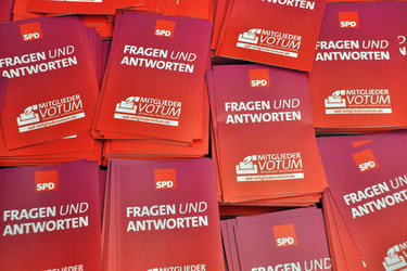 Regionalkonferenz der SPD zum Koalitionsvertrag, Hofheim