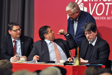 Regionalkonferenz der SPD zum Koalitionsvertrag, Hofheim