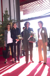 Königin Sophia und Prnzessin Letizia auf dem 'Nuevo Futuro' Weihnachtsmarkt, Madrid