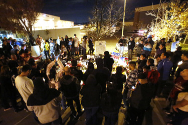 Fans am Unfallort von Paul Walker