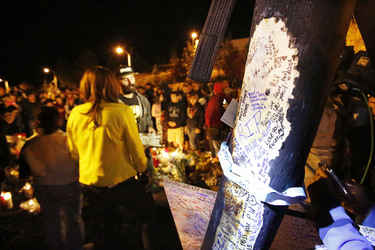 Fans am Unfallort von Paul Walker