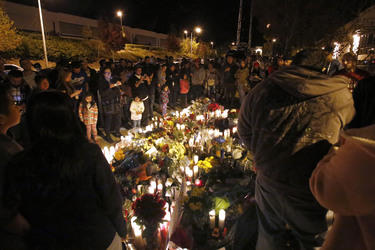 Fans am Unfallort von Paul Walker