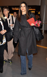 Ankunft von Sandra Bullock in Japan
