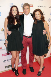 Uli Stein mit Frau Cornelia und Tochter Jennifer