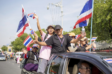 Proteste in Bangkok, Thailand