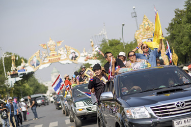 Proteste in Bangkok, Thailand