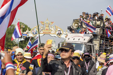 Proteste in Bangkok, Thailand