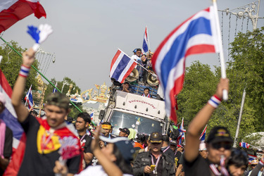 Proteste in Bangkok, Thailand