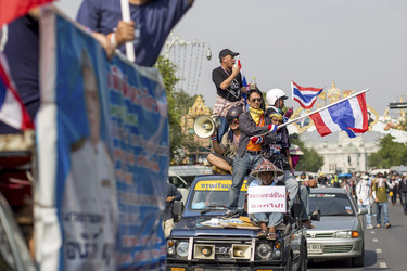 Proteste in Bangkok, Thailand