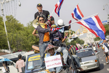 Proteste in Bangkok, Thailand