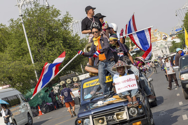 Proteste in Bangkok, Thailand