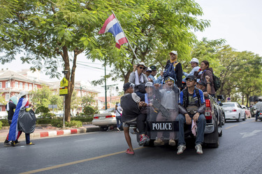 Proteste in Bangkok, Thailand
