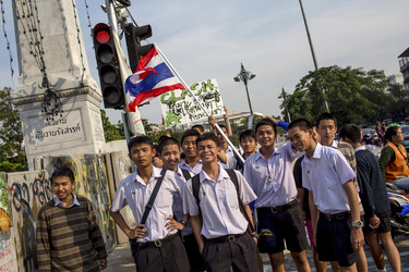 Proteste in Bangkok, Thailand