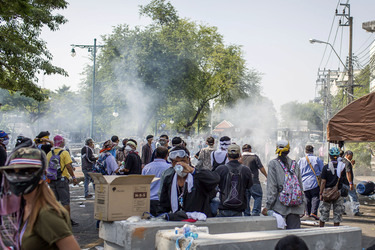 Proteste in Bangkok, Thailand