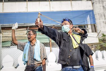 Proteste in Bangkok, Thailand