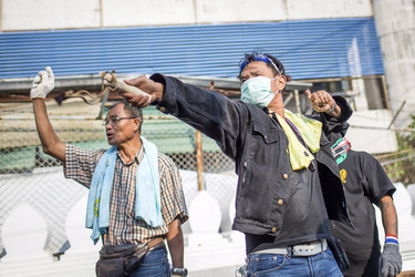 Proteste in Bangkok, Thailand