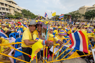 Geburtstagfeier von König Bhumibol Adulyadej, Bangkok
