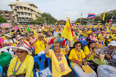 Geburtstagfeier von König Bhumibol Adulyadej, Bangkok