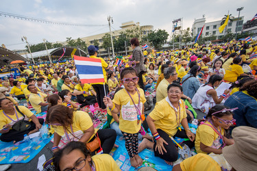 Geburtstagfeier von König Bhumibol Adulyadej, Bangkok