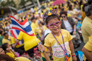Geburtstagfeier von König Bhumibol Adulyadej, Bangkok