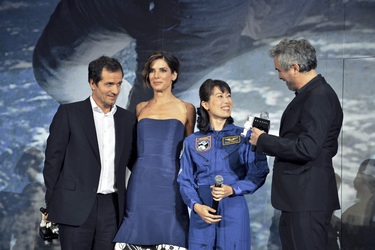 David Heyman, Sandra Bullock, Naoko Yamazaki, Alfonso Cuaron