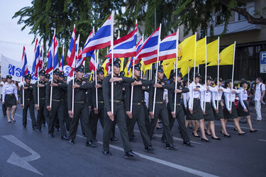 Geburtstagfeier von König Bhumibol Adulyadej, Bangkok