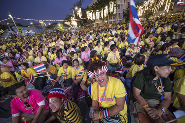 Geburtstagfeier von König Bhumibol Adulyadej, Bangkok