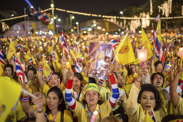 Geburtstagfeier von König Bhumibol Adulyadej, Bangkok