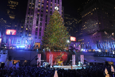 81. Rockefeller Center Christmas Tree Lighting Ceremony, New York