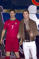 Cristiano Ronaldo enthüllt seine Wachsfigur, Madrid