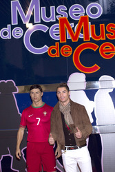 Cristiano Ronaldo enthüllt seine Wachsfigur, Madrid